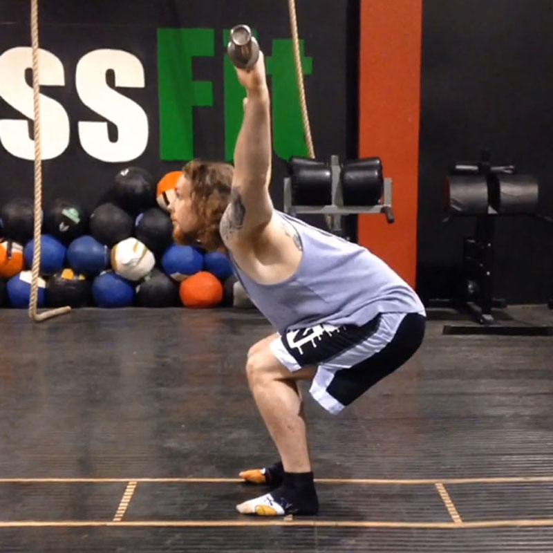Mobility for Crossfit - Tom bad overhead squat