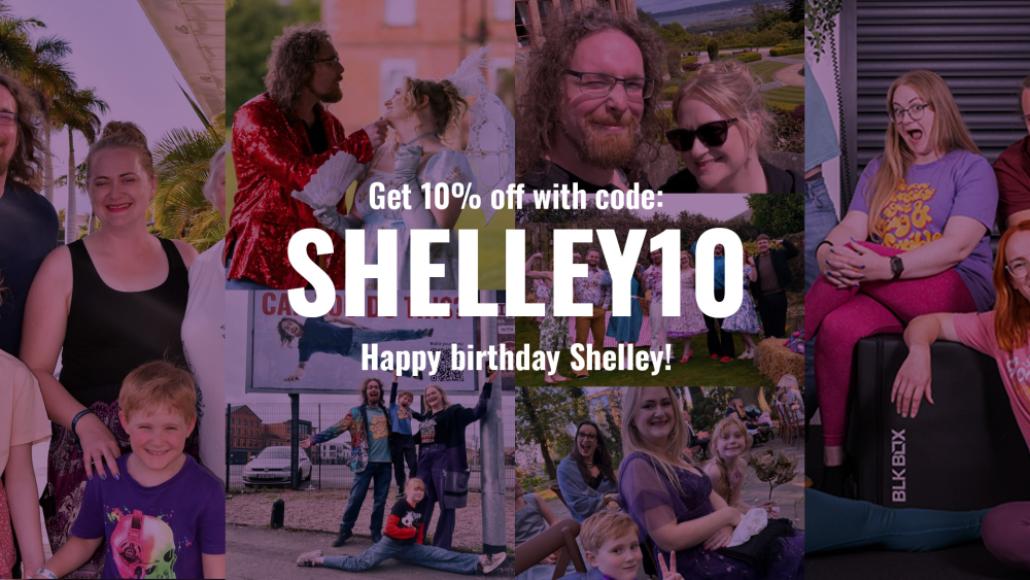 Get 10% off with code SHELLEY10 until Sunday!