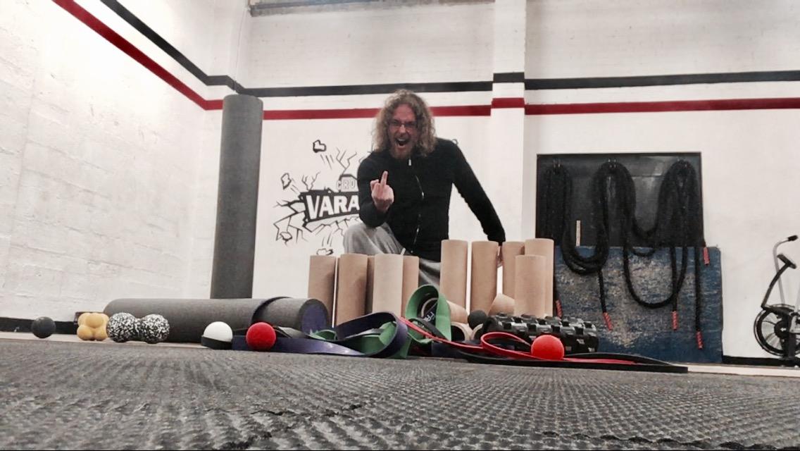 Specific warm up time wasting rubbish - Tom Morrison